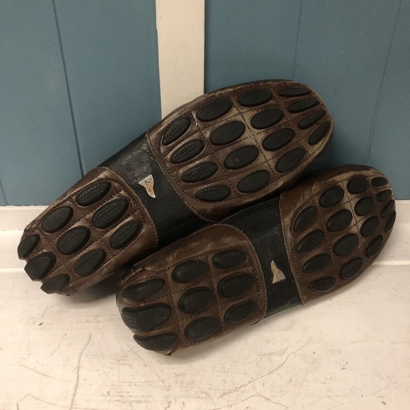 Mens SPERRY GOLD CUP Top Sider‎ BROWN LEATHER Driving LOAFER Shoes Sz 13 - Picture 8 of 8